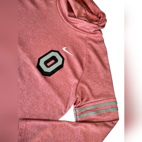Nike NCAA Ohio State University Buckeyes OSU Sweatshirt Sz. L - Picture 3 of 4